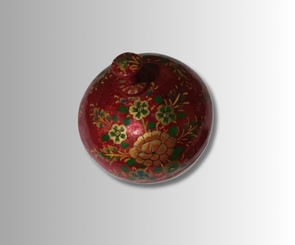 PAPIER MACHIE POWDER BOX